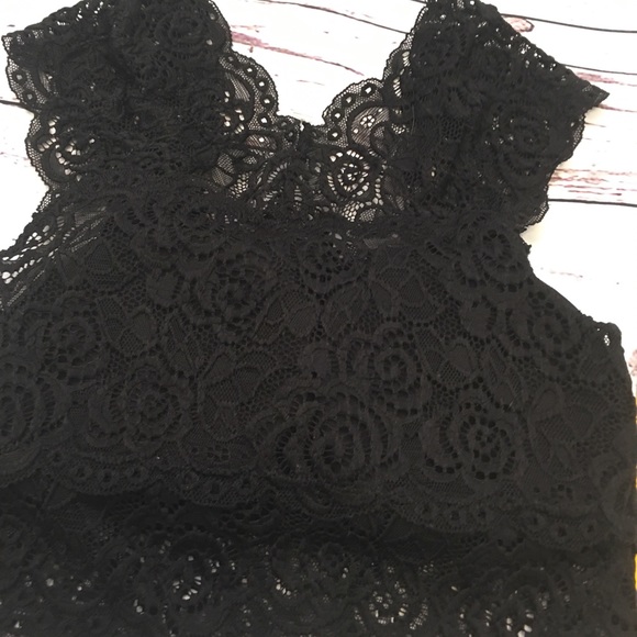 Black lace Bralette NWOT - Picture 8 of 8